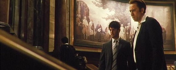 Riley & Ben in front of &acute;the Declaration of Independence&acute;