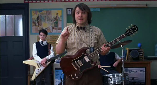 Dewey Finn rockin&acute;