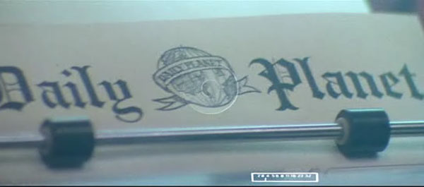 Typewriter at the &acute;Daily Planet&acute;