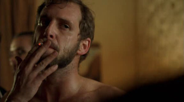 Ron Launius with a smoke